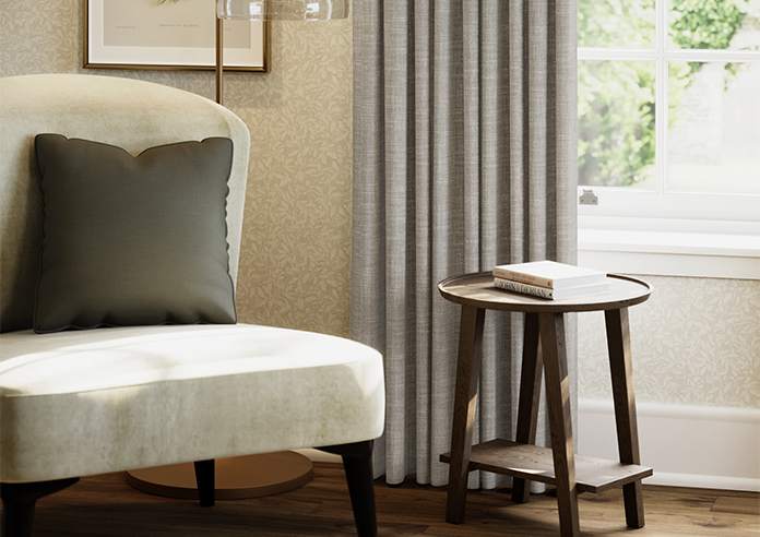 Kilkenny, Wool Grey - Made to Measure Curtains - Image 5